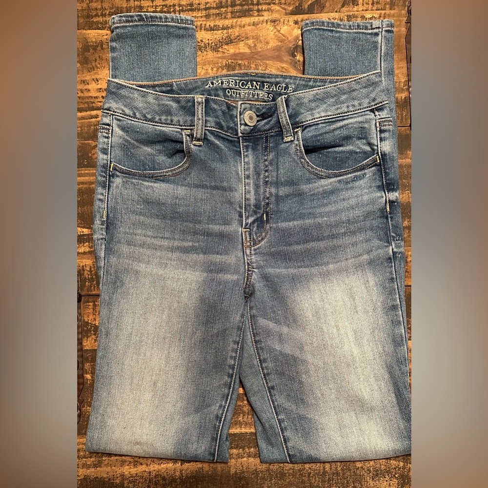 American Eagle High Rise Jeggings 4Long